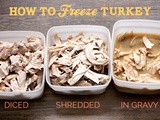 How to Freeze Your Thanksgiving Turkey Leftovers