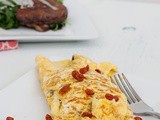 Roasted Tomato and Pesto Omelet