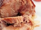 Slow-Cooked Ham in Cider Gravy