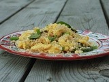 Thai Eggs with Millet and Arugula