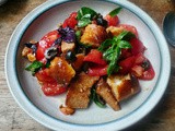 Angelehnt an “Panzanella” , vegan