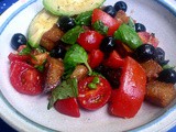 Fast wie Panzanella,vegan