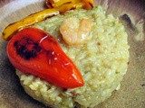 Garnelen Risotto,Salat, pescetarisch