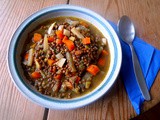 Gemüse-Linsensuppe,Obstsalat