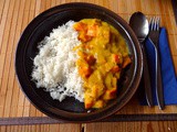 Kürbis Curry und RiiJii Basmati Reis