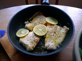 Rotbarsch,Salat,Kartoffeln