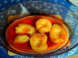 Rotbarsch,Salate, Im Ofen gebackene Quitten