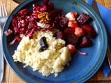 Rote Beete,Radicchio,Couscous