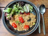 Rote Linsen mit Couscous,vegan 10 Bilder Rote Linsen mit Couscous,vegan