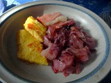 Roter Spitzkohl,Polenta