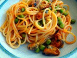 Spaghetti mit Muscheln