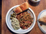 Tabouleh,Baba Ganoush,vegan