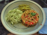 Tabouleh,Guacamole,Kohlrabisalat, Vegan