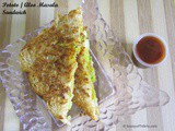 Aloo Masala Sandwich or Potato Masala Sandwich