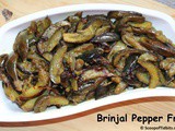 Brinjal Pepper Fry