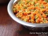 Carrot Beans Poriyal