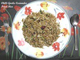 Chilli Garlic Coriander Fried Rice