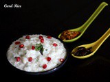 Curd Rice or Thayir Sadam