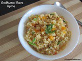 Godhumai Rava Upma or Cracked Wheat or Dalia Upma