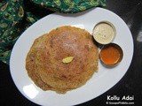 Kollu Adai or Horse Gram Adai or Kulith Adai