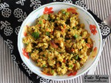 Oats Upma or Oats Vegetable Upma