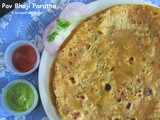 Pav Bhaji Paratha