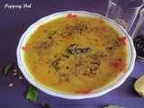 Peppery Dal or Pepper Dal Fry