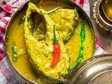 Bhapa Ilish Shorshe bhata diye | Ilish Bhaape | Steamed Hilsa