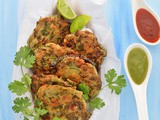 Dhone patar Bora | Coriander Fritters | Cilantro Fritters | Hara Dhania Bhajis