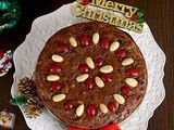 Old Fashioned Rich & Moist Christmas Fruitcake