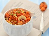 Traditional Gajar ka Halwa | Vegan Indian Carrot Pudding | Eggless Carrot Halwa