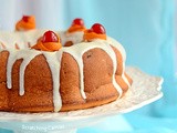 Yogurt Bundt Cake with Orange & Cranberries