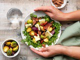 Air Fried Brussels Sprouts Salad