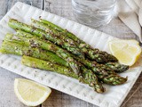 Air Fryer Asparagus with Zaatar