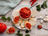 Ajvar - Macedonian Red Pepper and Aubergine Dip