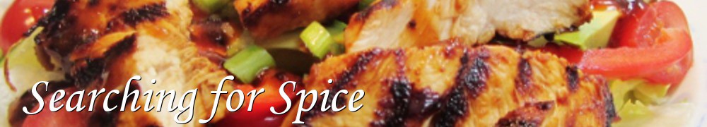 Very Good Recipes - Searching for Spice