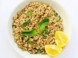 Barley Salad with Lemon and Basil