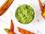 Carrot Top Pesto: Avoid Food Waste