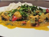 Chicken and Callaloo Curry