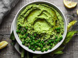 Green Pea Hummus: a Healthy Vegan Dip