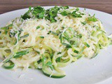 Lemon and Courgette Spaghetti