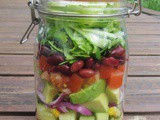 Mexican Salad in a Kilner Jar