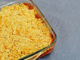 Mince and Tomato Crumble