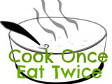 New Food Blogging Event: Cook Once Eat Twice