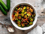 Quick and Easy Cucumber Kimchi
