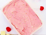 Raspberry and White Chocolate Ice Cream