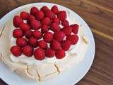 Raspberry Pavlova