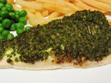 Recipe Redux: Pesto Crusted Sea Bass