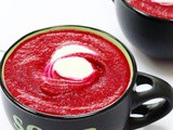 Roasted Garlic Beetroot Soup