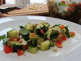 Secret Recipe Club: Thai Cucumber Salad